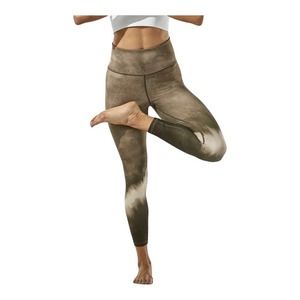 Athleta Elation 7/8 Watercolor Stripe Leggings